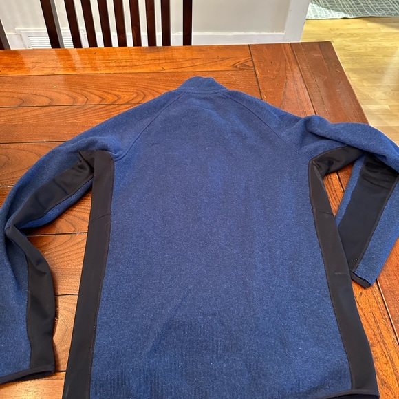 Vintage Patagonia Blue Zip Up With Pockets Fleece Sweatshirt - Picture 2 of 5